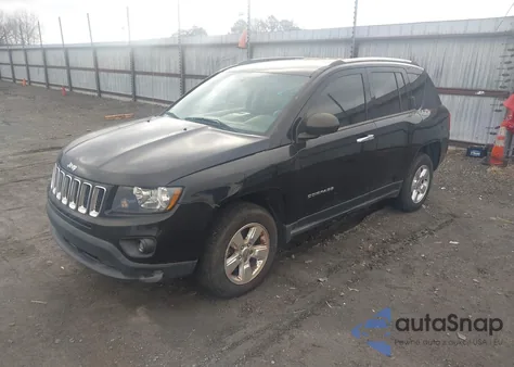2014 Jeep Compass Sport from USA, damaged, VIN 1C4NJCBA9ED524063